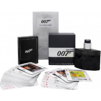 James Bond 007 EDT 50 ml + hrací karty dárková sada