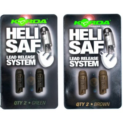 Korda Montáž Heli Safe Lead System zelená 2 ks – Zboží Mobilmania