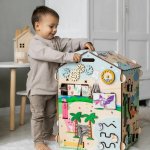 BusyKids Activity board Domeček DINO – Zbozi.Blesk.cz