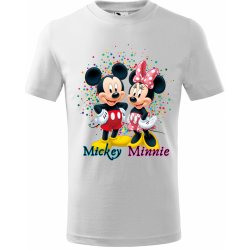 Mickey a Minnie Mouse Černá