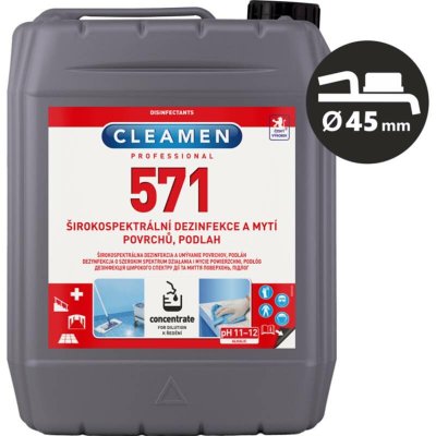 Cleamen 571 širokospektrální dezinfekce 5 l – Sleviste.cz