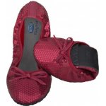 Scholl Pocket Ballerina PAILLETTES červené – Zboží Dáma
