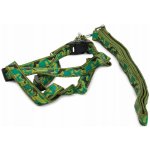 Verk Nylonový postroj s vodítkem pro kočku 125 x 2 cm – Zboží Dáma