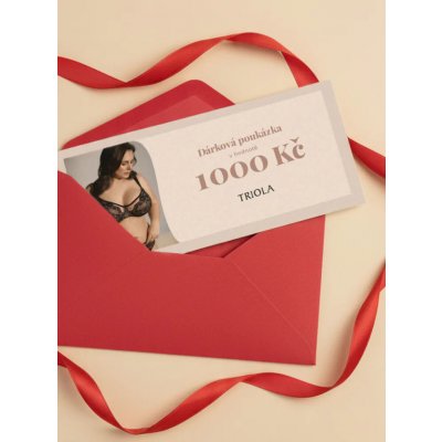 Dárkový poukaz Triola 1000 Kč – Zboží Dáma