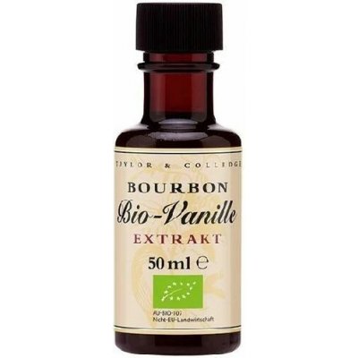Taylor & Colledge Bio Vanilkový extrakt 50 ml – Bourbon vanilka v biokvalitě – Hledejceny.cz