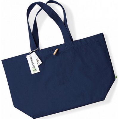 taška z organické bavlny EarthAware Westford Mill 29 l modrá námořní – Zboží Mobilmania