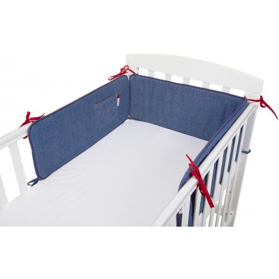 Little Angel mantinel dělený JEANS denim – Zboží Mobilmania