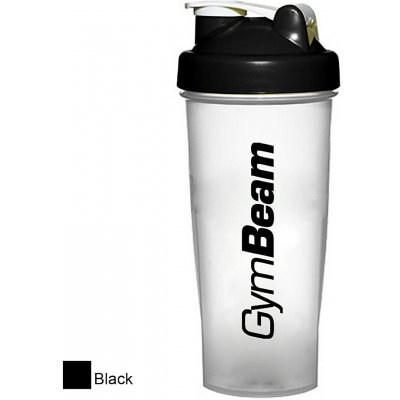 GYMBEAM Šejkr blend bottle průsvitně černý 700 ml – Sleviste.cz