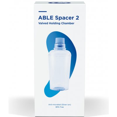 Able Spacer 2 inhalační nástavec s ventilem – Hledejceny.cz