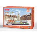 CubicFun 3D puzzle City Line Waršava 126 ks – Zboží Dáma