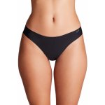 Under Armour Kalhotky Pure Stretch 3-Pack No Show Thong 1383893-001 černá – Zboží Mobilmania