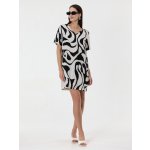 Orsay vzorované šaty ke kolenům černá – Zbozi.Blesk.cz