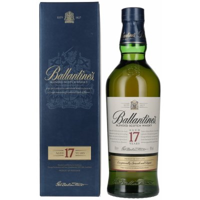 Ballantine’s 17y 43% 0,7 l (karton) – Zboží Mobilmania