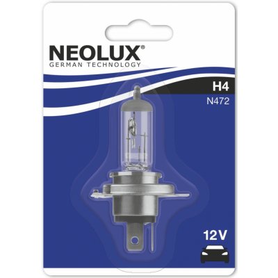 Neolux H4 P43t 12V 60/55W N472-01B – Zboží Mobilmania