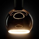 Segula LED žárovka plovoucí, E27 černá G150 4 W 922 dim 55581 – Zboží Mobilmania