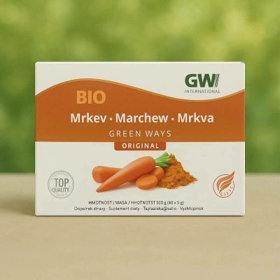 Mrkev Green Ways 200 g 40 sáčků – Hledejceny.cz