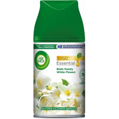Air Wick Freshmatic náplň do osvěžovače vzduchu bílé květy 250 ml – Sleviste.cz
