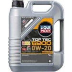 Liqui Moly TOP TEC 6200 0W-20 5 l 20781 – Hledejceny.cz