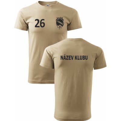 Klubová pánská trička písková – Zbozi.Blesk.cz