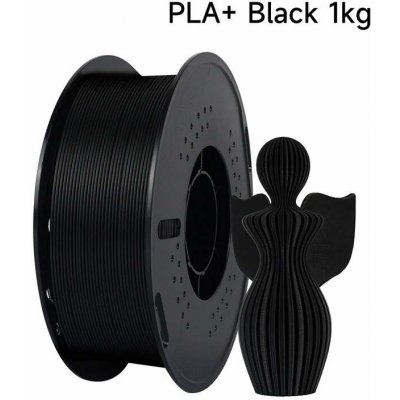 Kingroon PLA PLUS 1,75 mm 1kg Černá – Zboží Živě