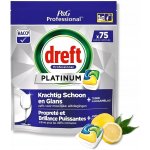 Dreft Platinum Lemon All in One gelové kapsle do myčky se svěží vůní citronu 75 ks – Hledejceny.cz