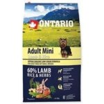 Ontario Adult Mini Lamb & Rice 2 x 6,5 kg – Zboží Mobilmania