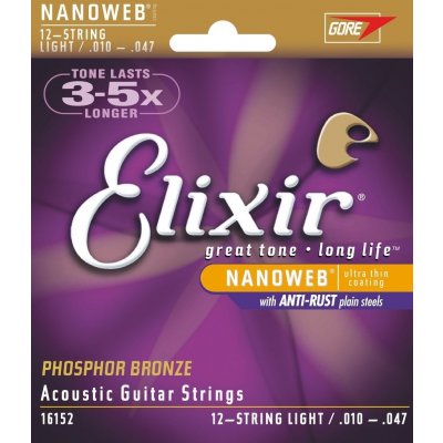 Elixir Acoustic NANOWEB 16152 – Zboží Dáma