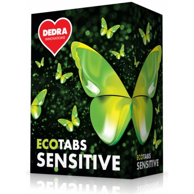 ECOTABS SENSITIVE EKO TABLETY pro citlivou pokožku, na praní 26 tablet – Hledejceny.cz