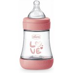 Chicco láhev kojenecká Perfect 5 silikon růžová 150 ml – Zbozi.Blesk.cz