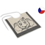 Veba Zara Slůně šedá 35 x 35 cm slintáček – Zboží Dáma