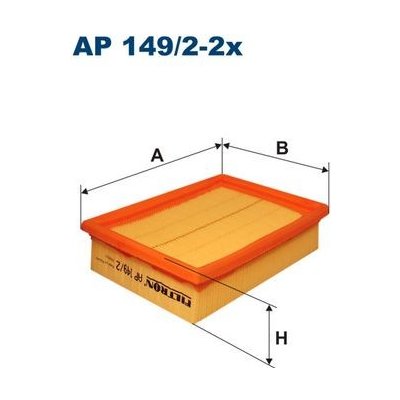 Vzduchový filtr Filtron AP149/2-2x – Hledejceny.cz