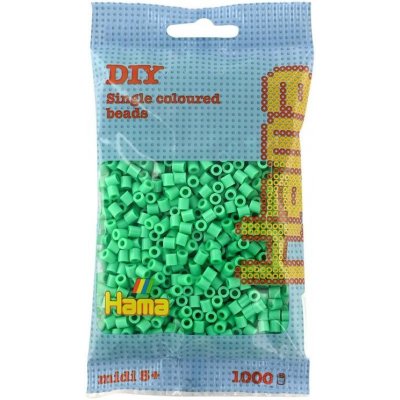 Zažehlovací korálky HAMA - MIDI světle zelené – Zboží Dáma