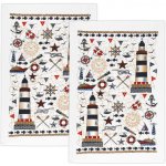 Bellatex Moře 40x60 cm 2ks modrá – Zboží Dáma