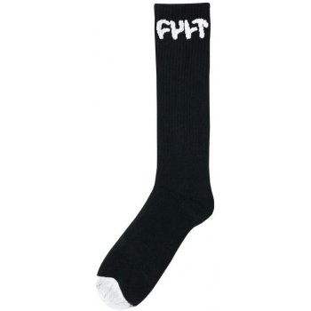 Cult ponožky LOGO LONG SOCKS Black