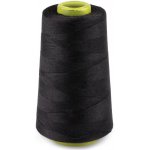 Polyesterové nitě pro overlocky i klasické šití návin 3000 yards PES 40S/2 Varianta: 2 černá, Balení: 1 ks – Hledejceny.cz