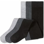 lupilu Chlapecké punčochové kalhoty s BIO bavlnou, 3 kusy (86/92, světle šedá / šedá / černá) – Zboží Mobilmania
