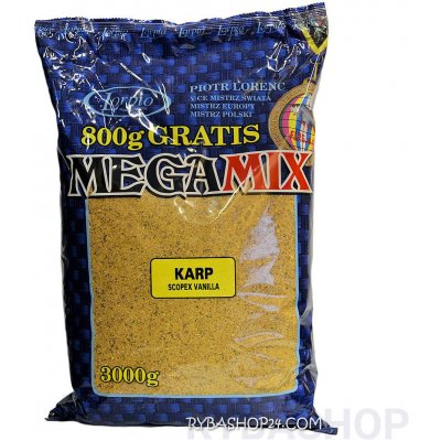 Lorpio Megamix Kapr Scopex Vanilka 3kg – Zboží Mobilmania