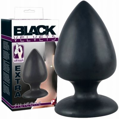 Black Velvets Butt Plug Large – Zboží Dáma