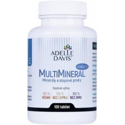 Adelle Davis MultiMineral+Cheláty 100 tablet