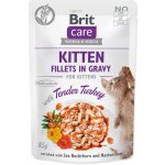 Brit Care Cat Kitten Fillets in Gravy Tender Turkey 85 g – Hledejceny.cz
