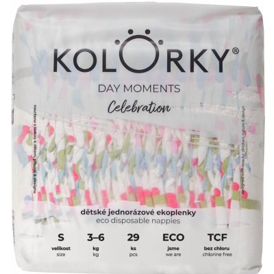 Kolorky Day Moments Celebration S 3-6 kg 29 ks – Sleviste.cz