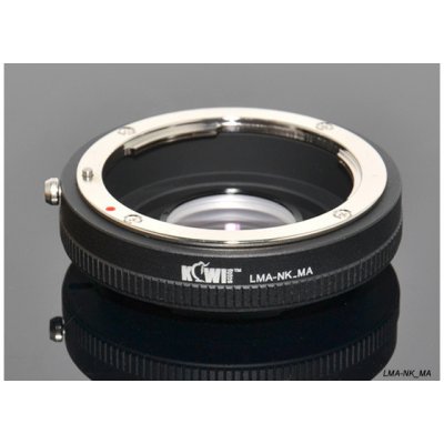 KIWI adaptér objektivu Nikon F(D) na tělo Sony A