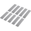 Stavební páska TOOLCRAFT RTS25/100-SV 1564163 Adhesive strips RTS stříbrná (d x š) 100 mm x 25 mm 10 ks