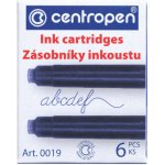 centropen zásobník inkoustový 0019/ 6ks modrý 476345 – Zboží Dáma