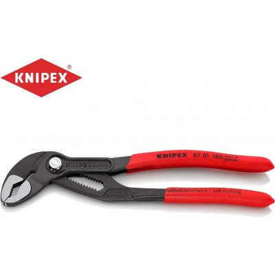 Kleště Knipex 87 01 180 trubkové "COBRA" potah PVC 180mm – Zbozi.Blesk.cz