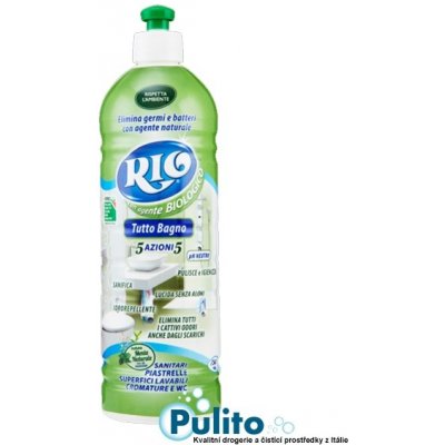 Rio Biologico Tutto Bagno 5v1 ekologický přípravek na koupelny 100% účinný 750 ml