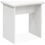 Aga Taburet k toaletnímu stolku MRDT15 Matný bílý – Zboží Dáma