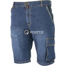 Industrial Starter Jeans pánské kraťasy Stretch modré