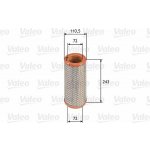 Vzduchový filtr VALEO 585612 – Hledejceny.cz