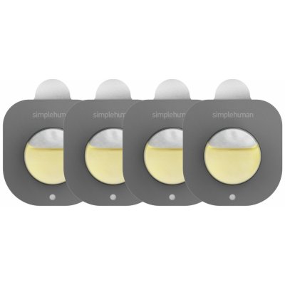 Simplehuman pohlcovač pachů do odpadkového koše 4 x náhradní kapsle CW9001 – Zboží Dáma